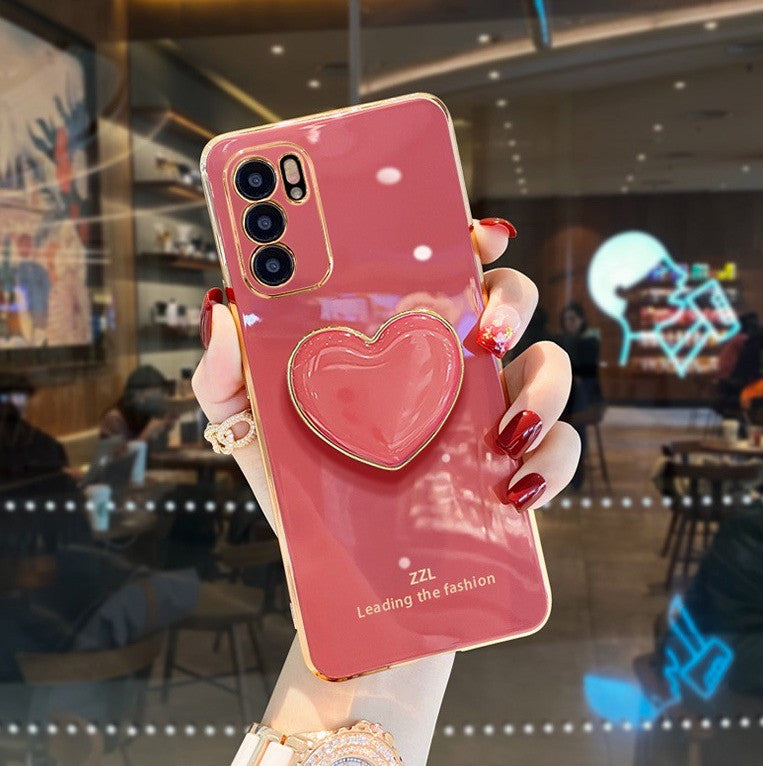 Love Bracket Samsung Case in eleganter Lederoptik