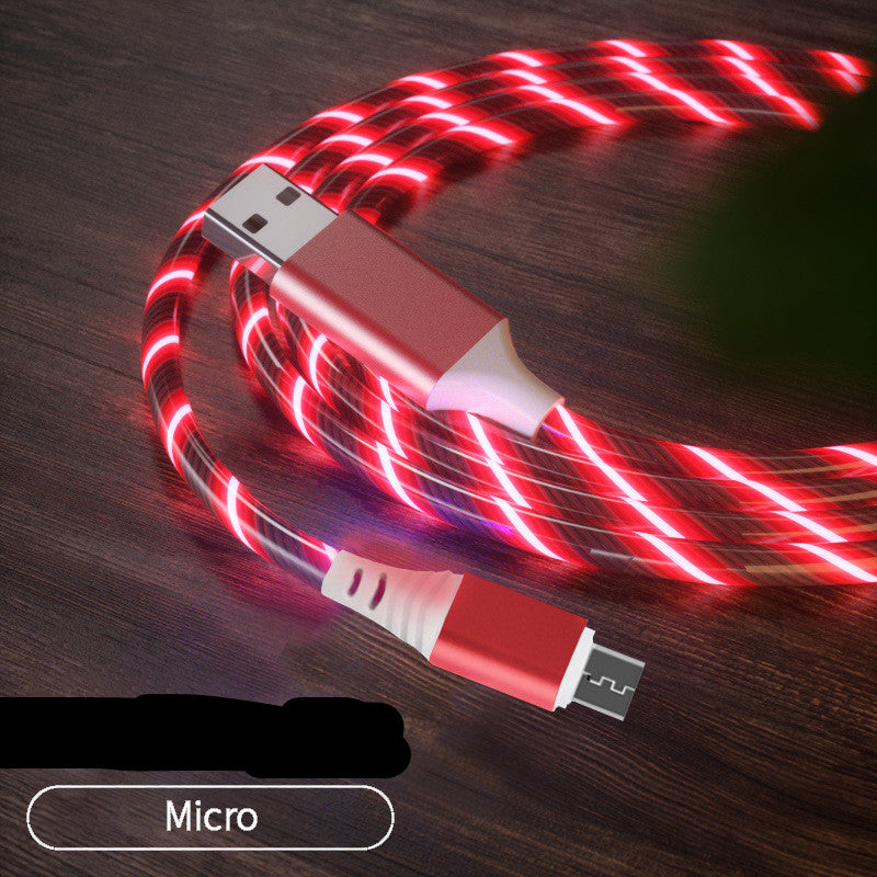 LED Schnell Ladekabel Android/iOS
