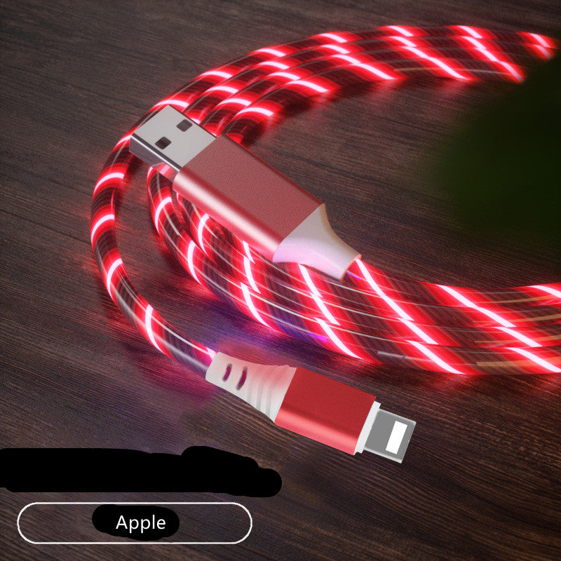 LED Schnell Ladekabel Android/iOS