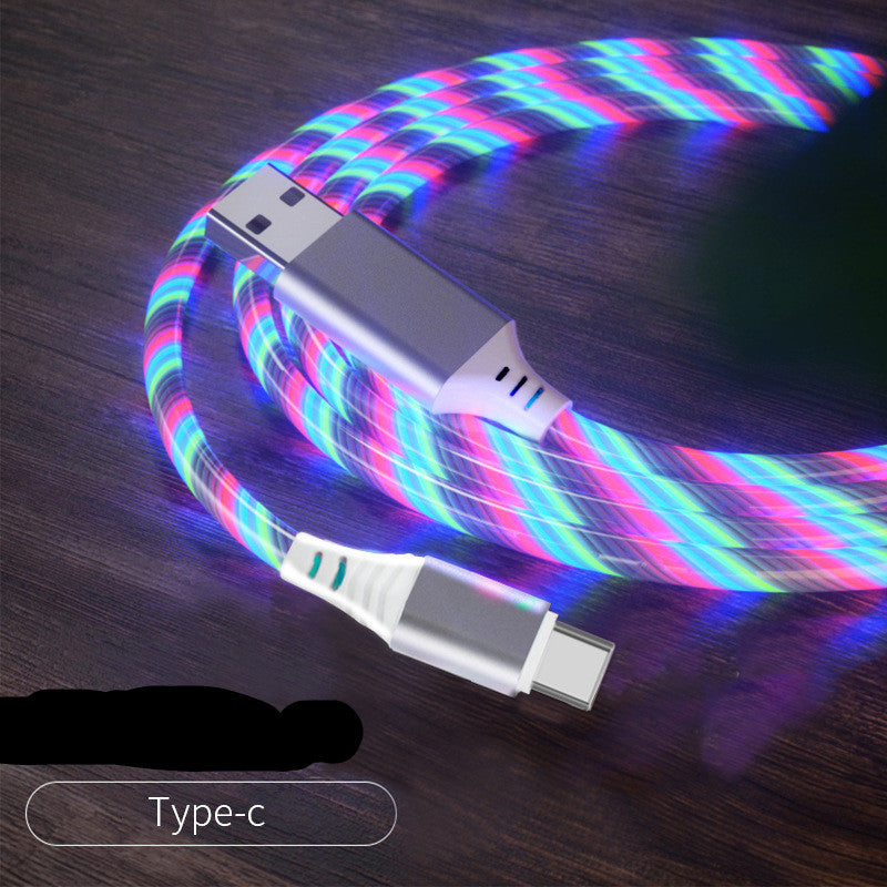 LED Schnell Ladekabel Android/iOS