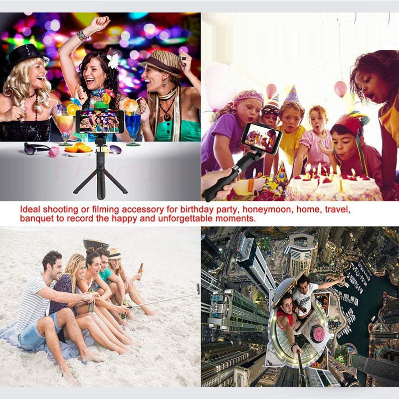 Selfie Bluetooth Tripod Stick Universal