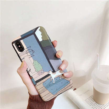 Cat Cartoon IPhone Case